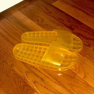 yellow jelly slides ! toboganesdegelatina amarilla